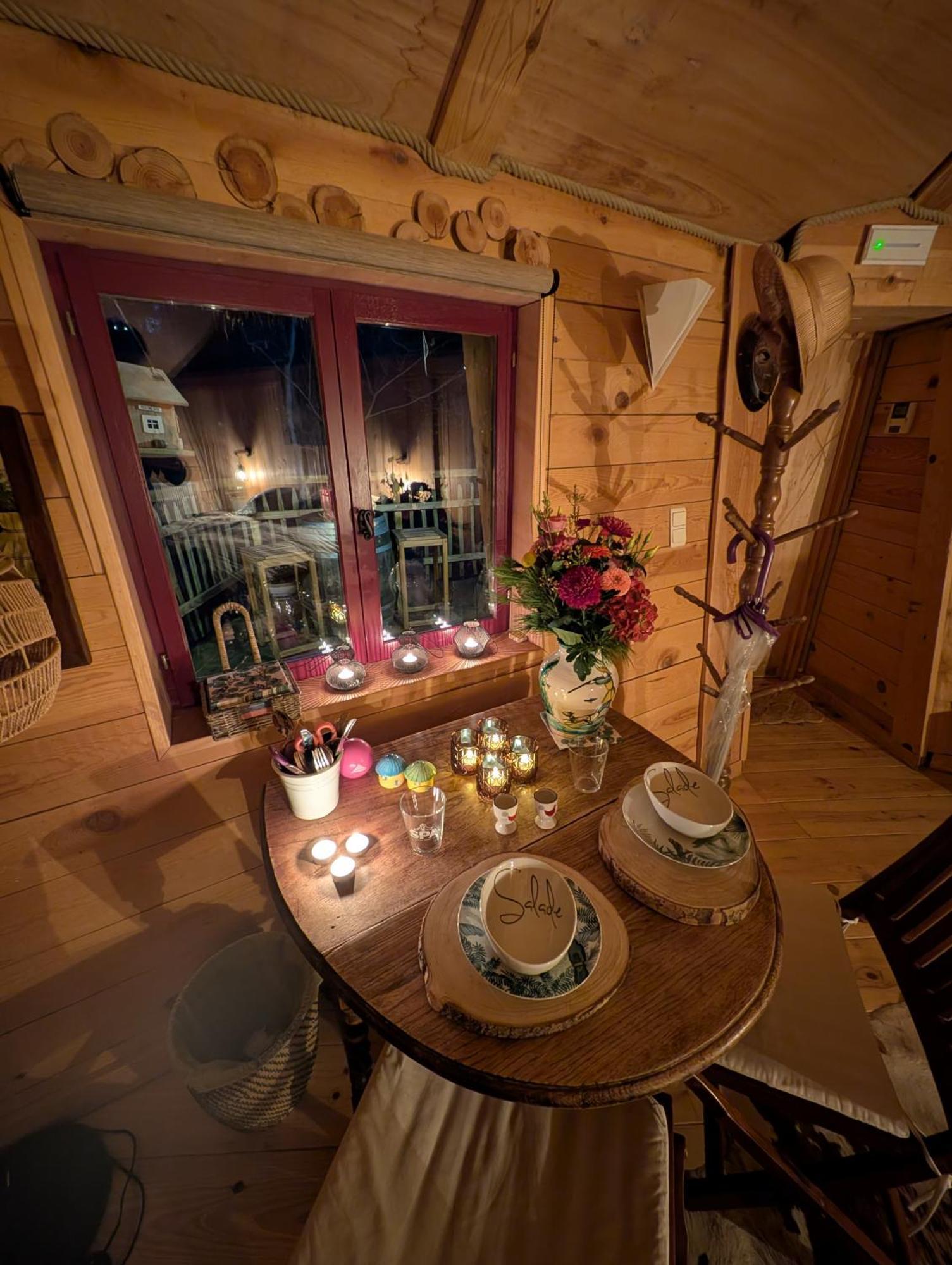B&B La Cabane Du Bois Dormant Spa Ngoại thất bức ảnh
