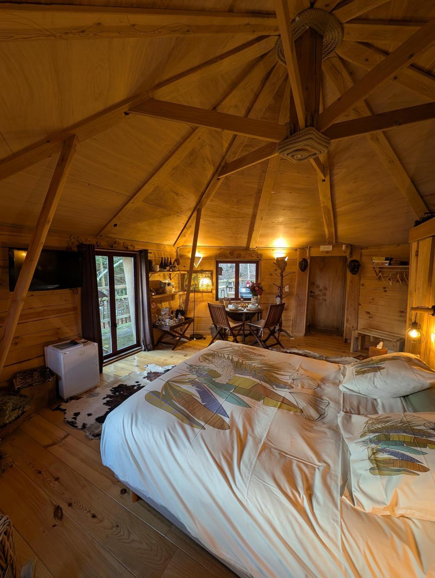 B&B La Cabane Du Bois Dormant Spa Ngoại thất bức ảnh